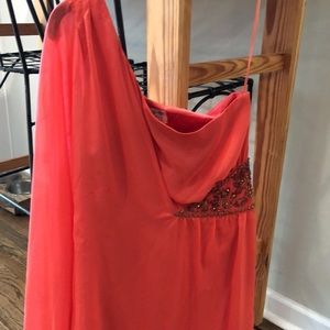 Free People one shoulder dress